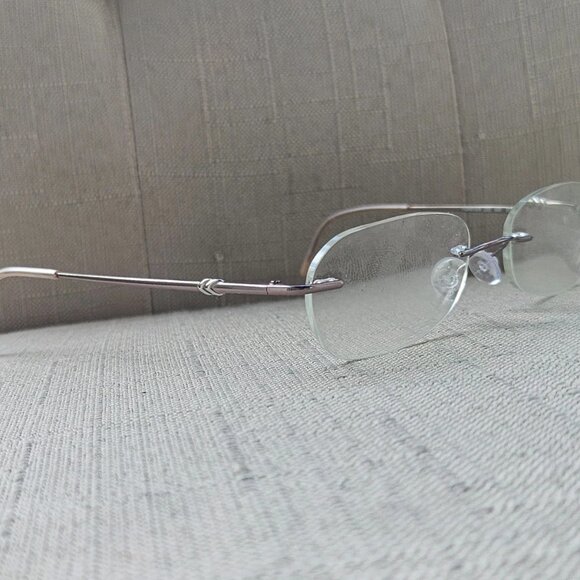 Airlock Eyeglasses Frame RImless Eyewear Glasses FOREVER 51[]18 135 - Picture 2 of 11